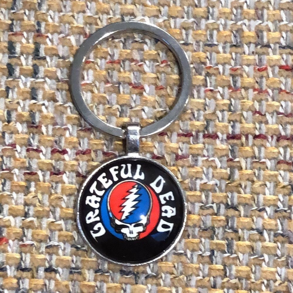 GRATEFUL DEAD Keychains SYF STEAL YOUR FACE | Custom Made BUYITWHENFOUND
